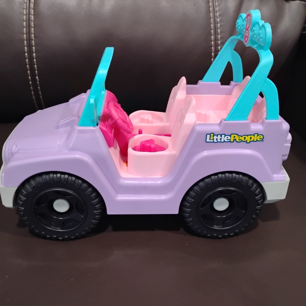 Barbie Beach Cruiser Purple And Pink Toy By Little People